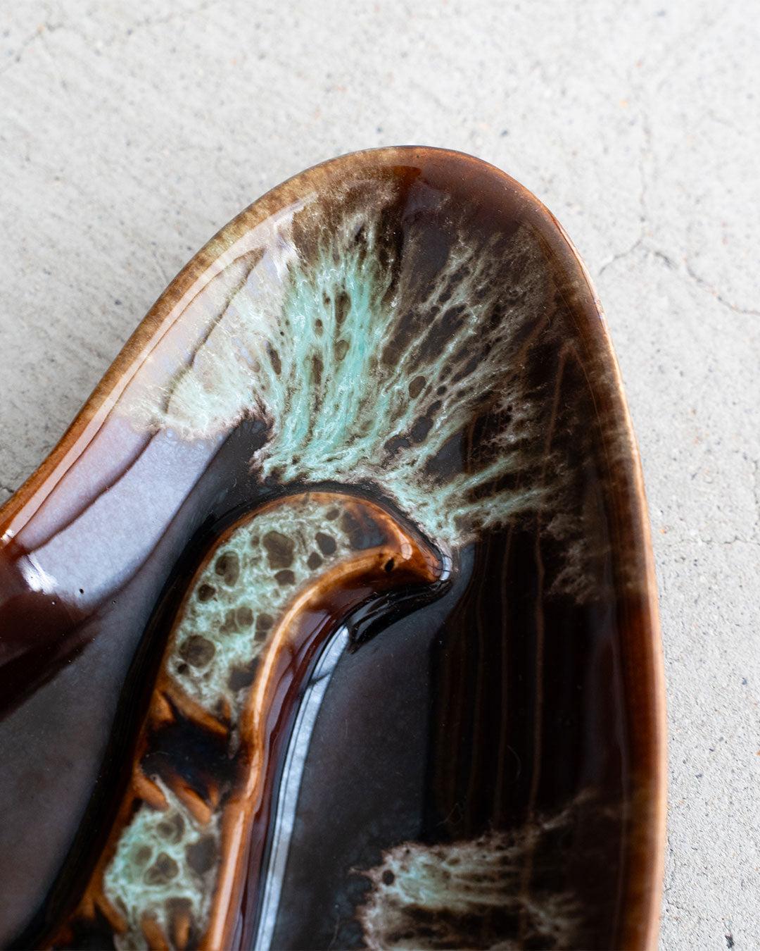 【VINTAGE】60s Mid Century Marble Ashtray