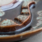 【VINTAGE】60s Mid Century Marble Ashtray