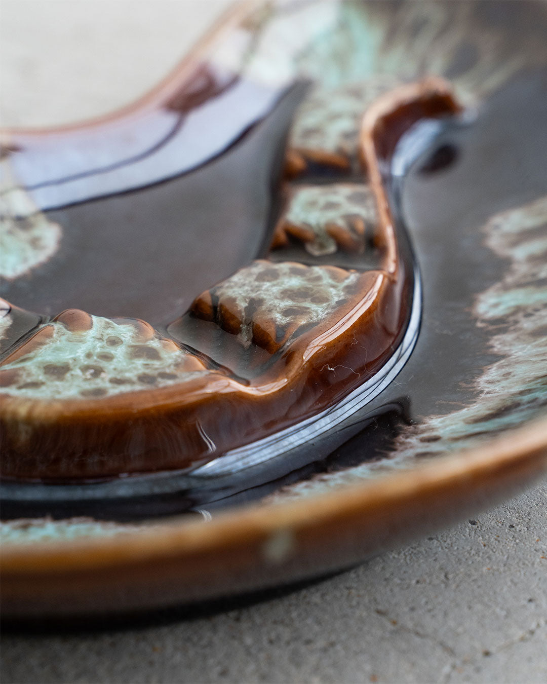 【VINTAGE】60s Mid Century Marble Ashtray