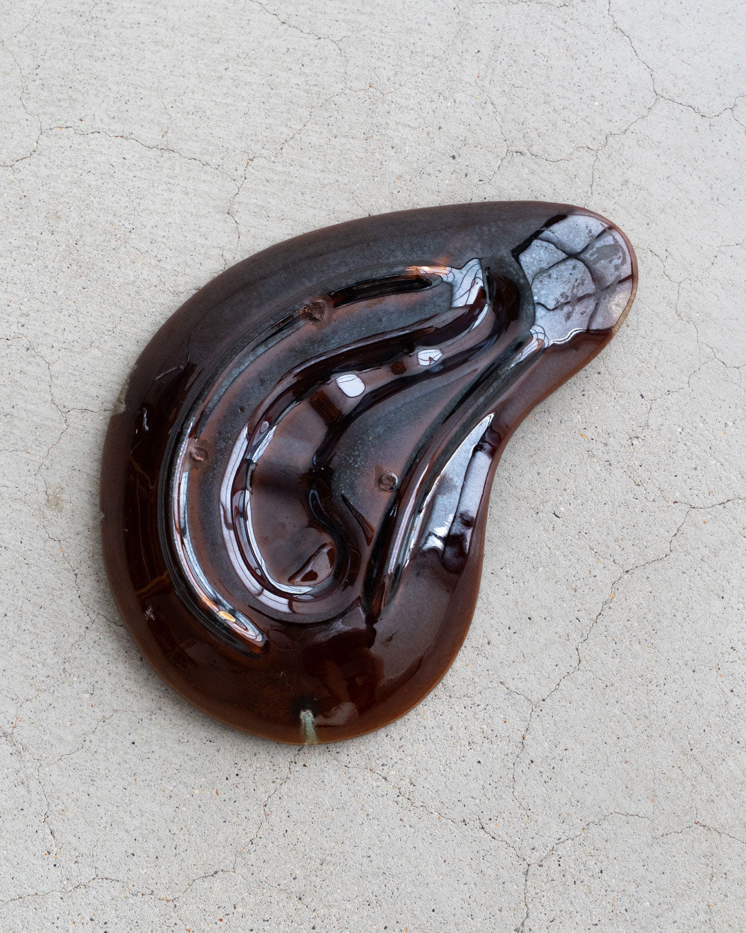 【VINTAGE】60s Mid Century Marble Ashtray