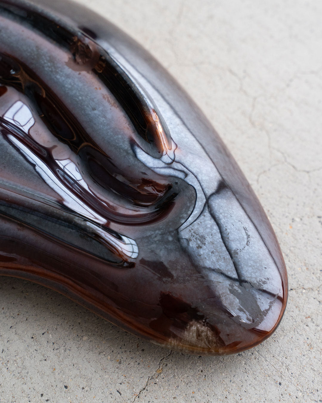 【VINTAGE】60s Mid Century Marble Ashtray