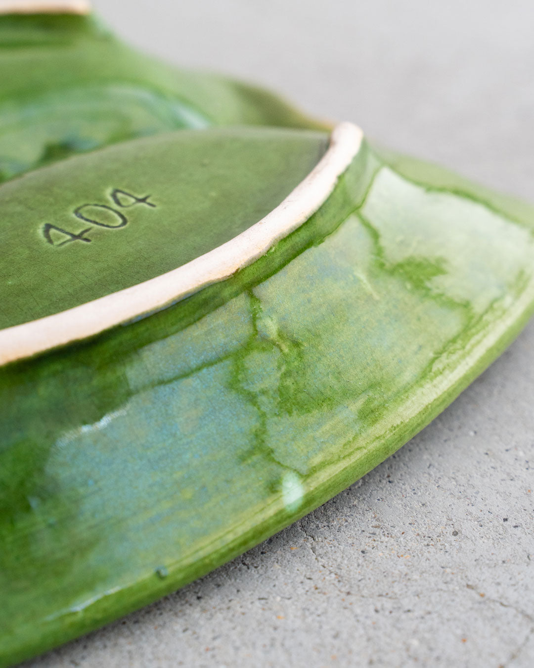 【VINTAGE】60s Mid Century Marble Ashtray (California Pottery) 『Made In USA』