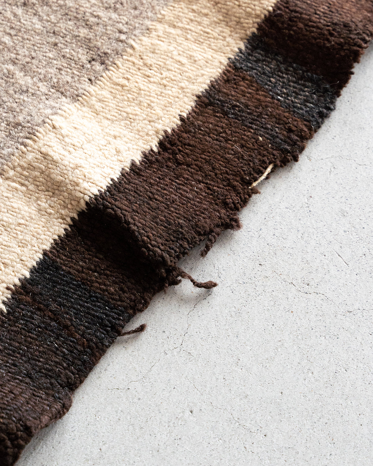 【VINTAGE】40-60s Navajo Rug "Good Condition & Design"