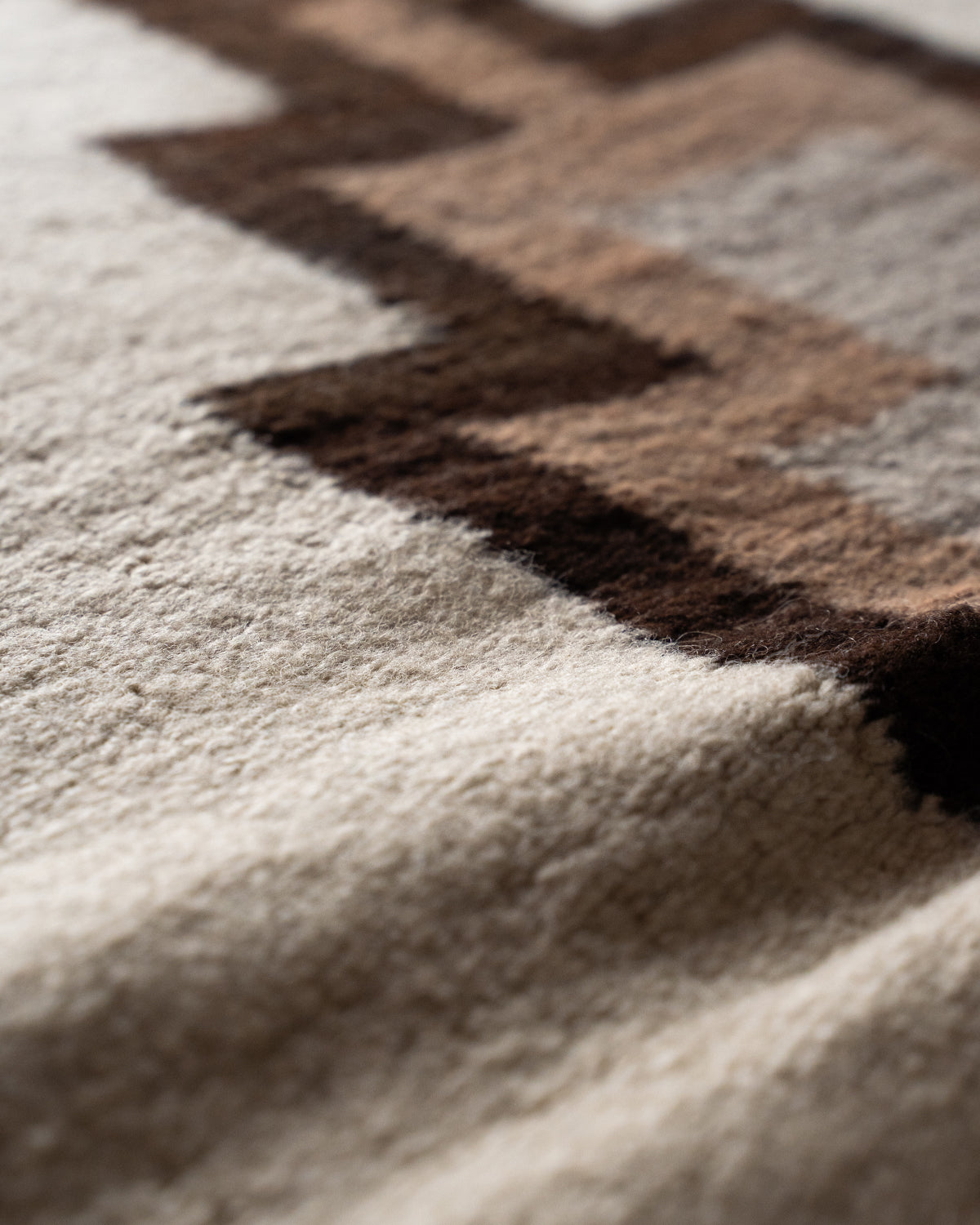 【VINTAGE】40-60s Navajo Rug "Good Condition & Design"