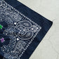 【Oaxaca】 Hand Embroidered Bandana 『made in USA』