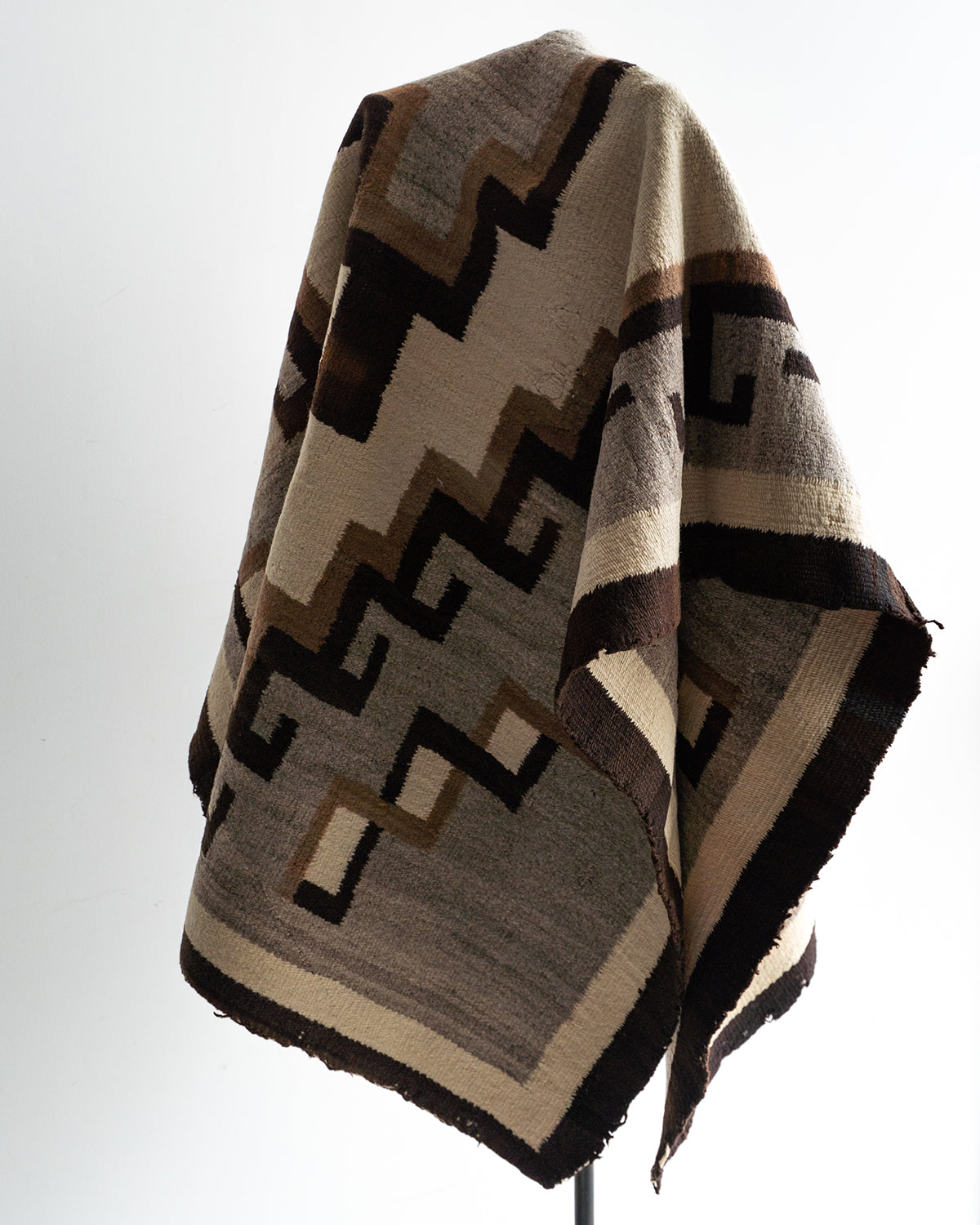 【VINTAGE】40-60s Navajo Rug "Good Condition & Design"