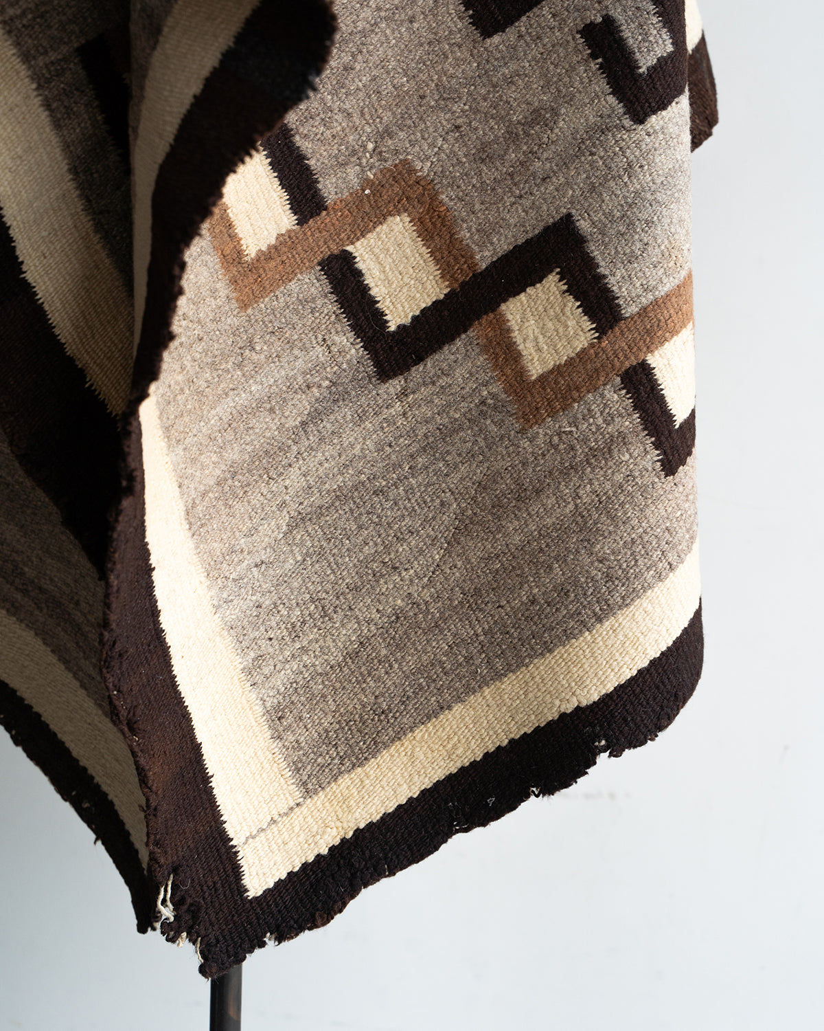 【VINTAGE】40-60s Navajo Rug "Good Condition & Design"
