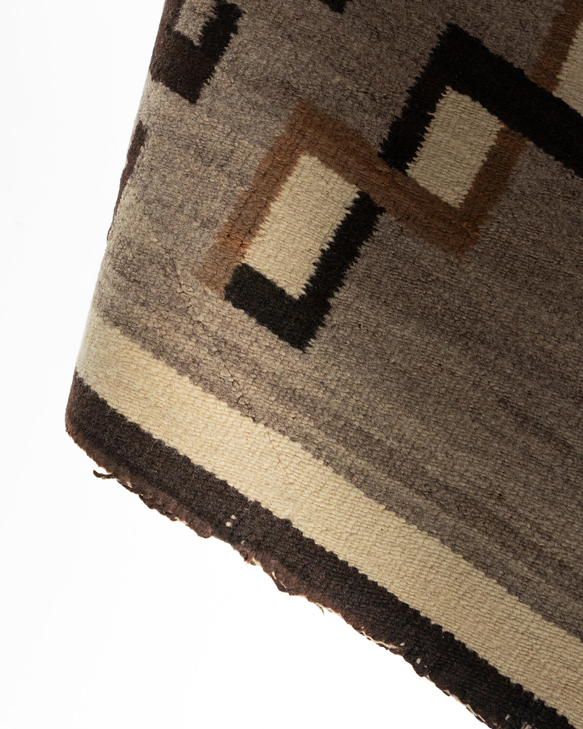 【VINTAGE】40-60s Navajo Rug "Good Condition & Design"