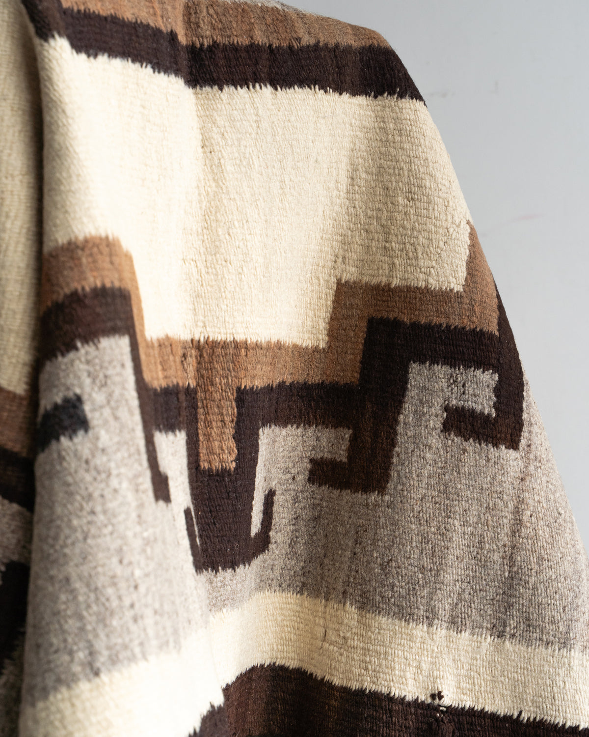 【VINTAGE】40-60s Navajo Rug "Good Condition & Design"
