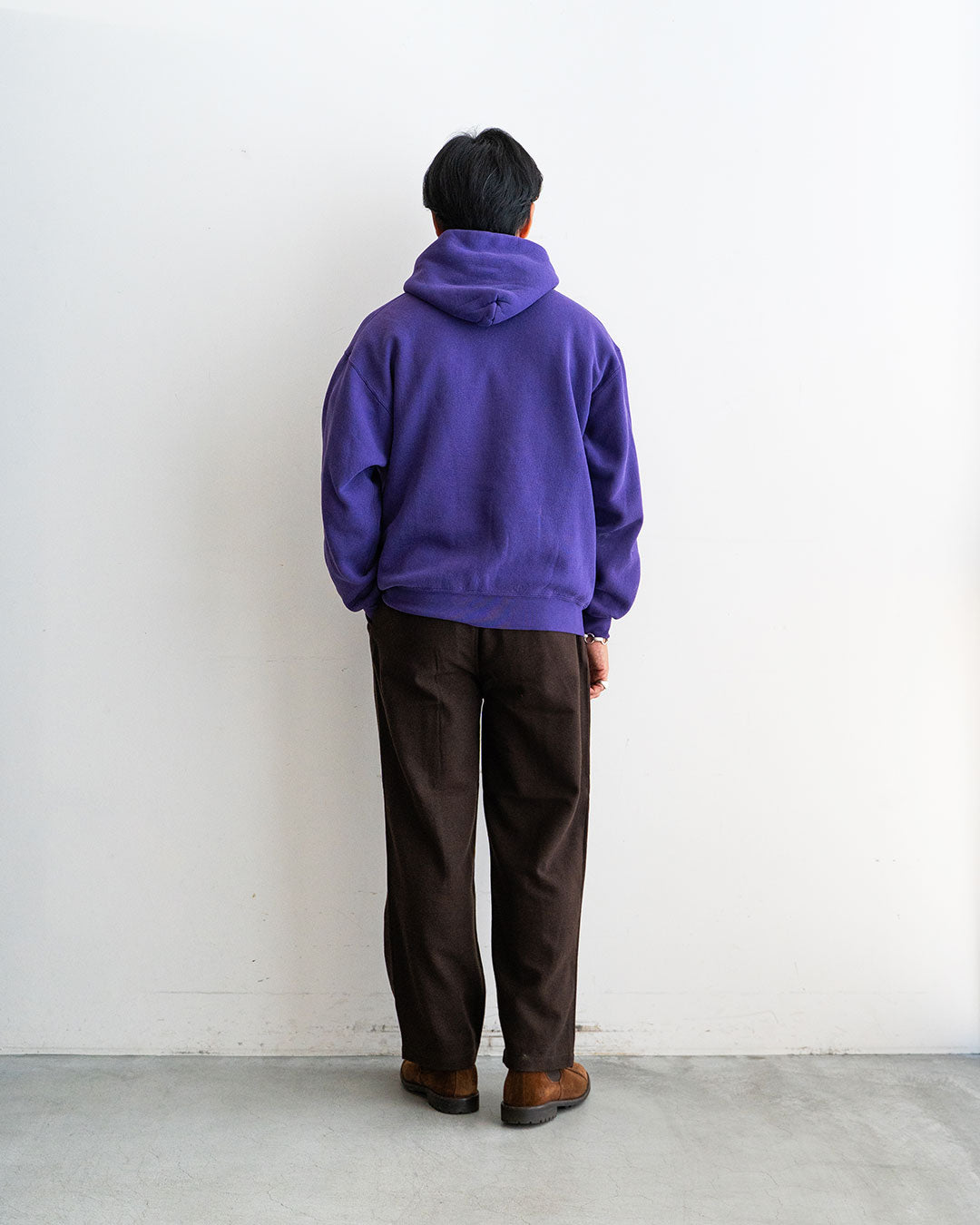 【VINTAGE】90s M. J. SOFFE Sweat Hoodie 『W』 Made in U.S.A.