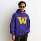 【VINTAGE】90s M. J. SOFFE Sweat Hoodie 『W』 Made in U.S.A.