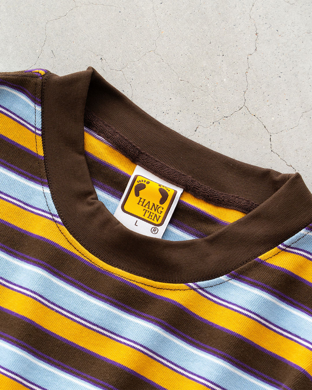 【HANG TEN】Heritage Stripe Tee