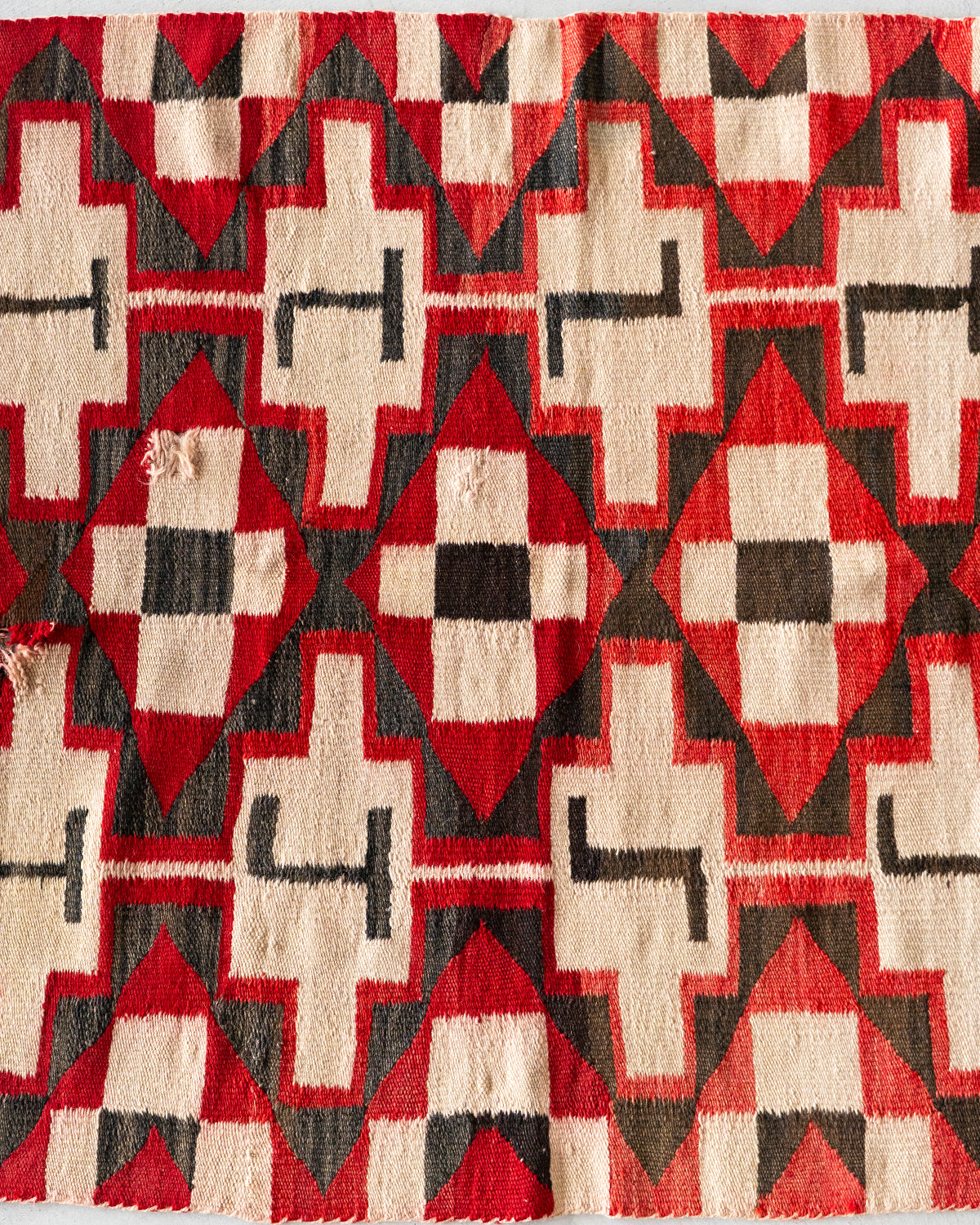 【VINTAGE】40-60s Navajo Rug "Big Size & Good Design"