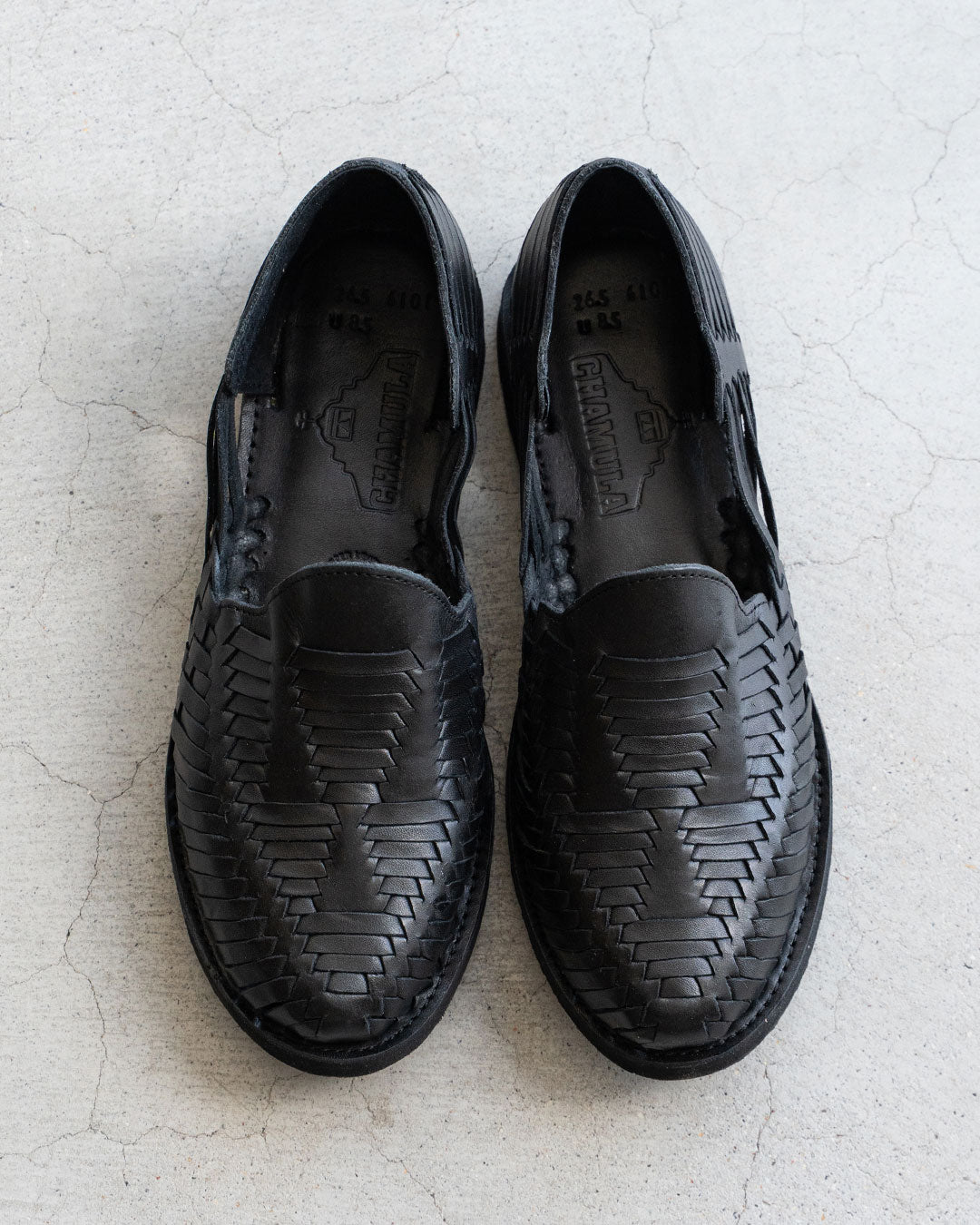 【CHAMULA】Cancun Leather Shoes "Made In Mexico"