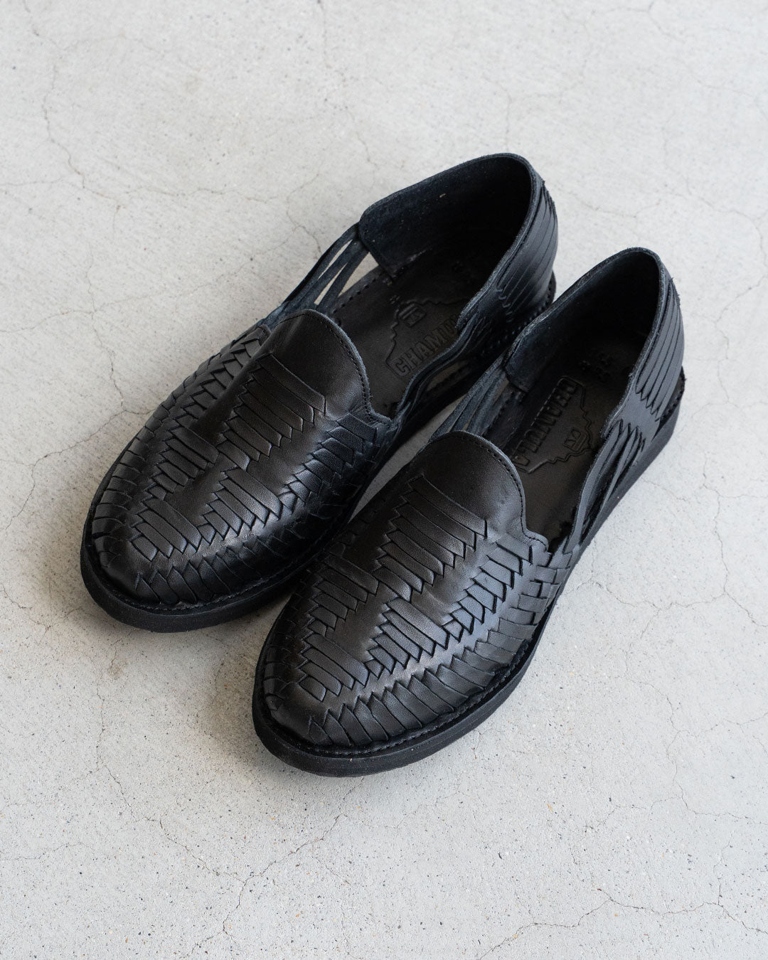 【CHAMULA】Cancun Leather Shoes "Made In Mexico"