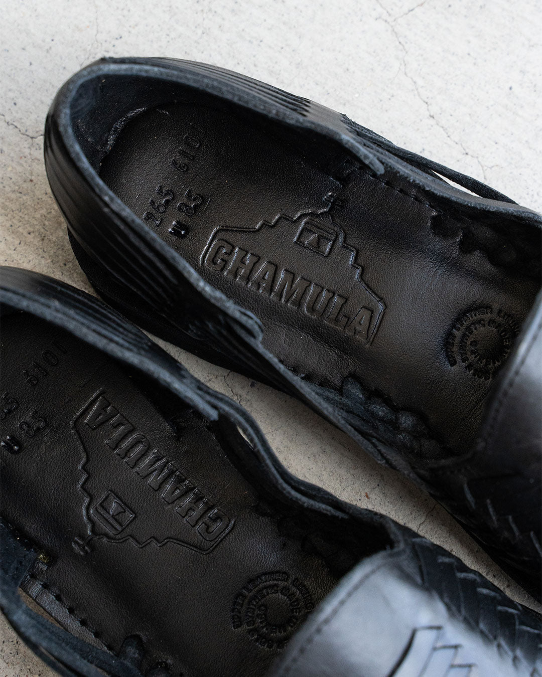 【CHAMULA】Cancun Leather Shoes "Made In Mexico"