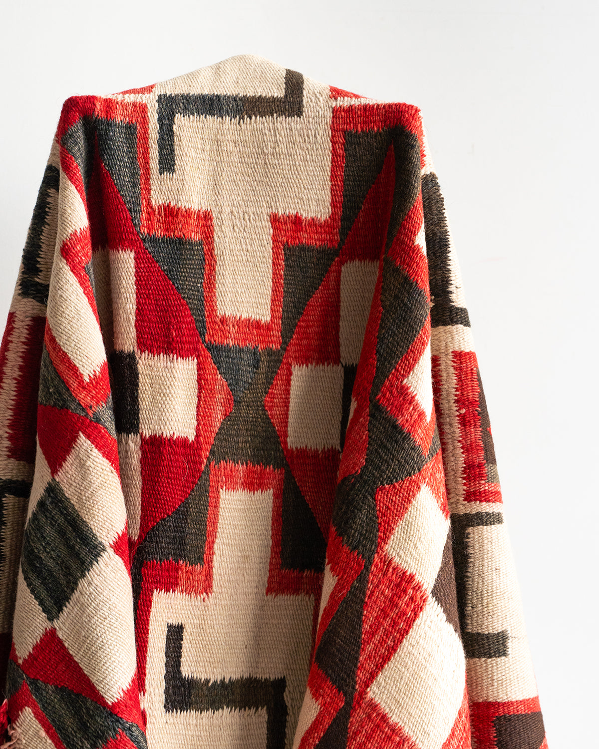 【VINTAGE】40-60s Navajo Rug "Big Size & Good Design"