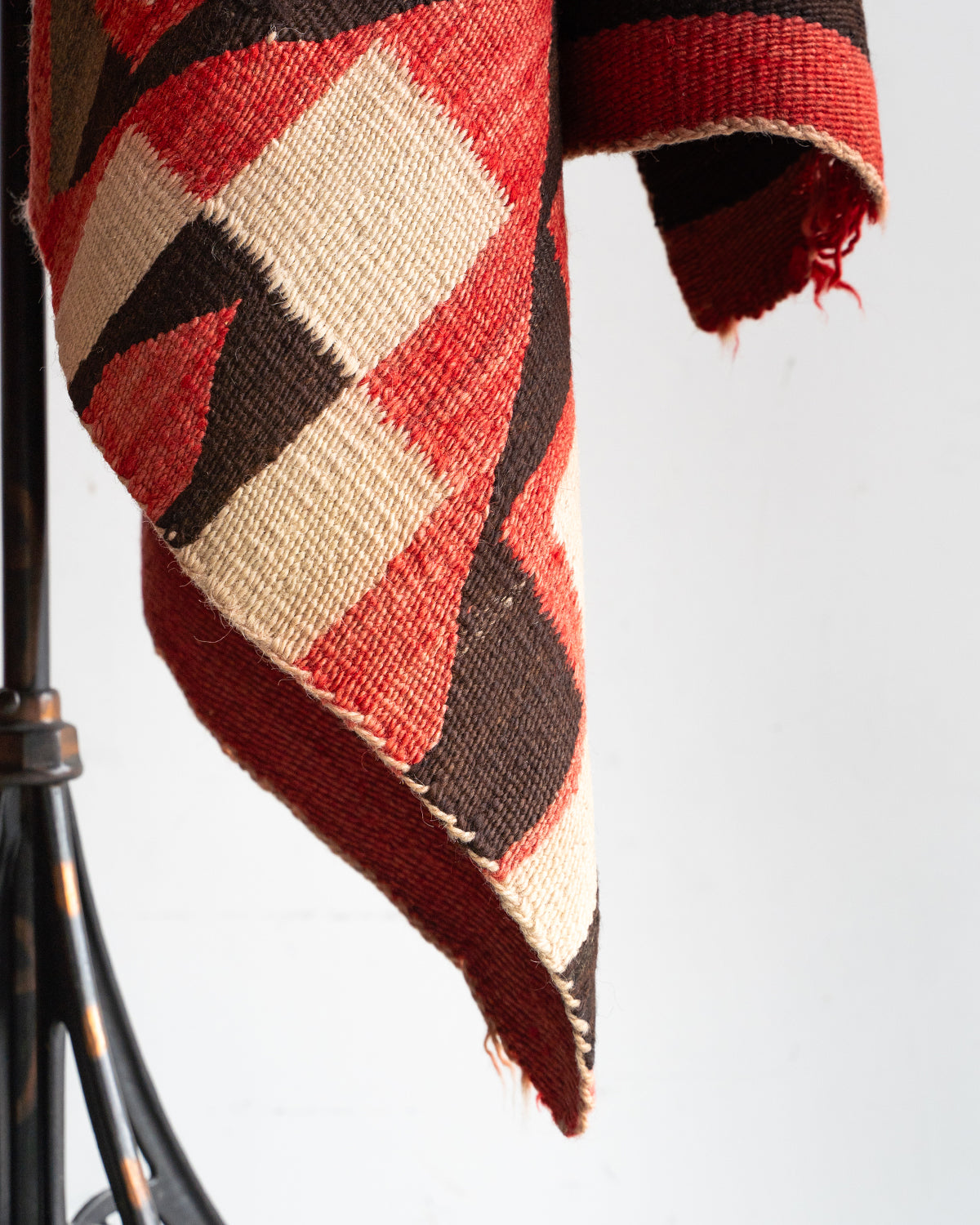 【VINTAGE】40-60s Navajo Rug "Big Size & Good Design"