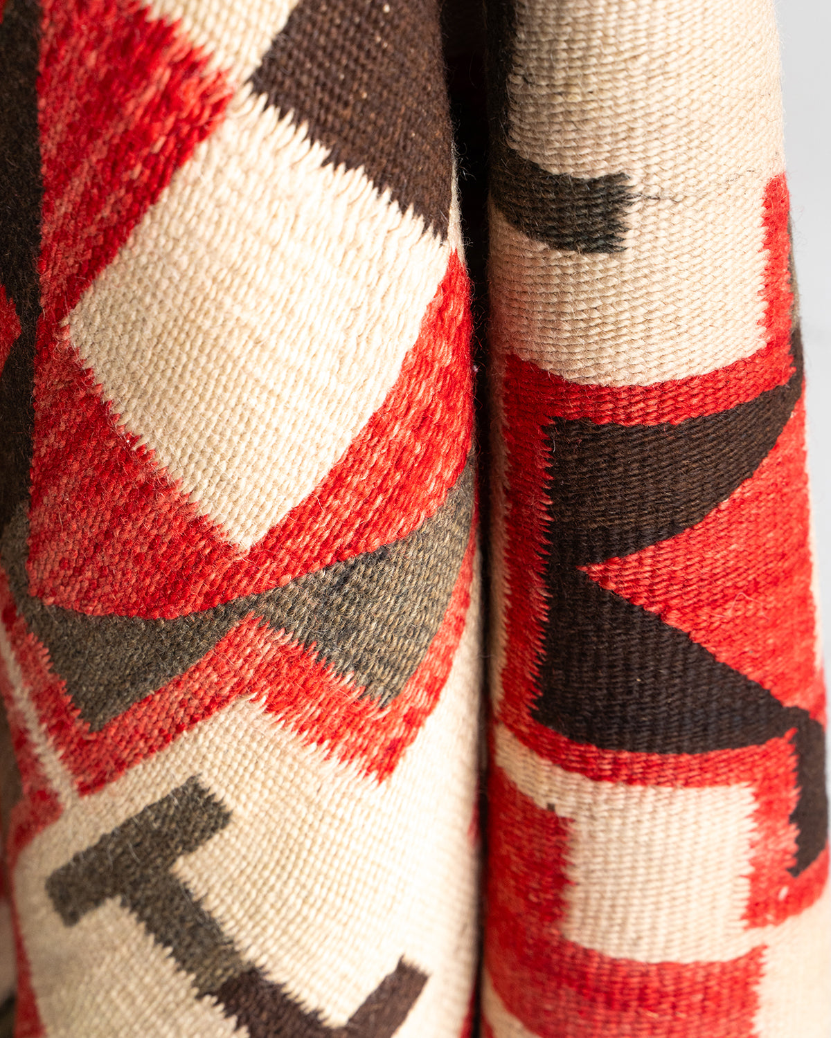 【VINTAGE】40-60s Navajo Rug "Big Size & Good Design"