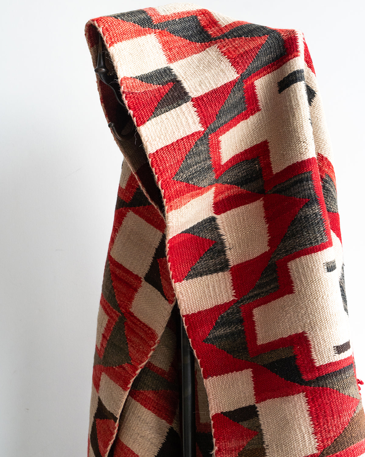 【VINTAGE】40-60s Navajo Rug "Big Size & Good Design"