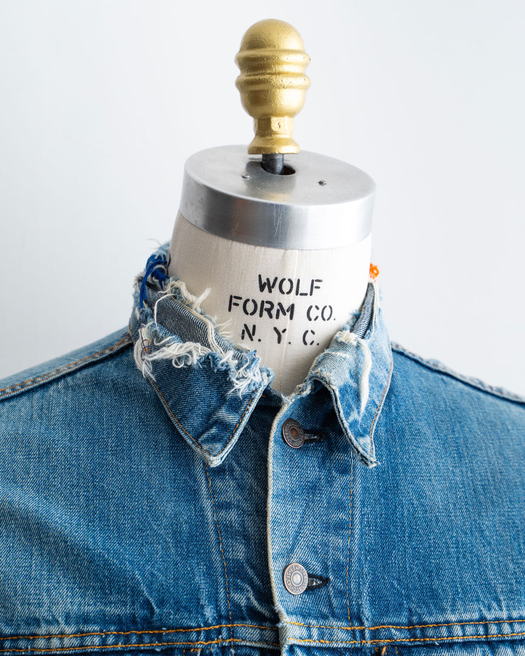 【VINTAGE】60-70s Levis 70505 Denim Jacket ”Big E” 『Big Size & Good Custom』