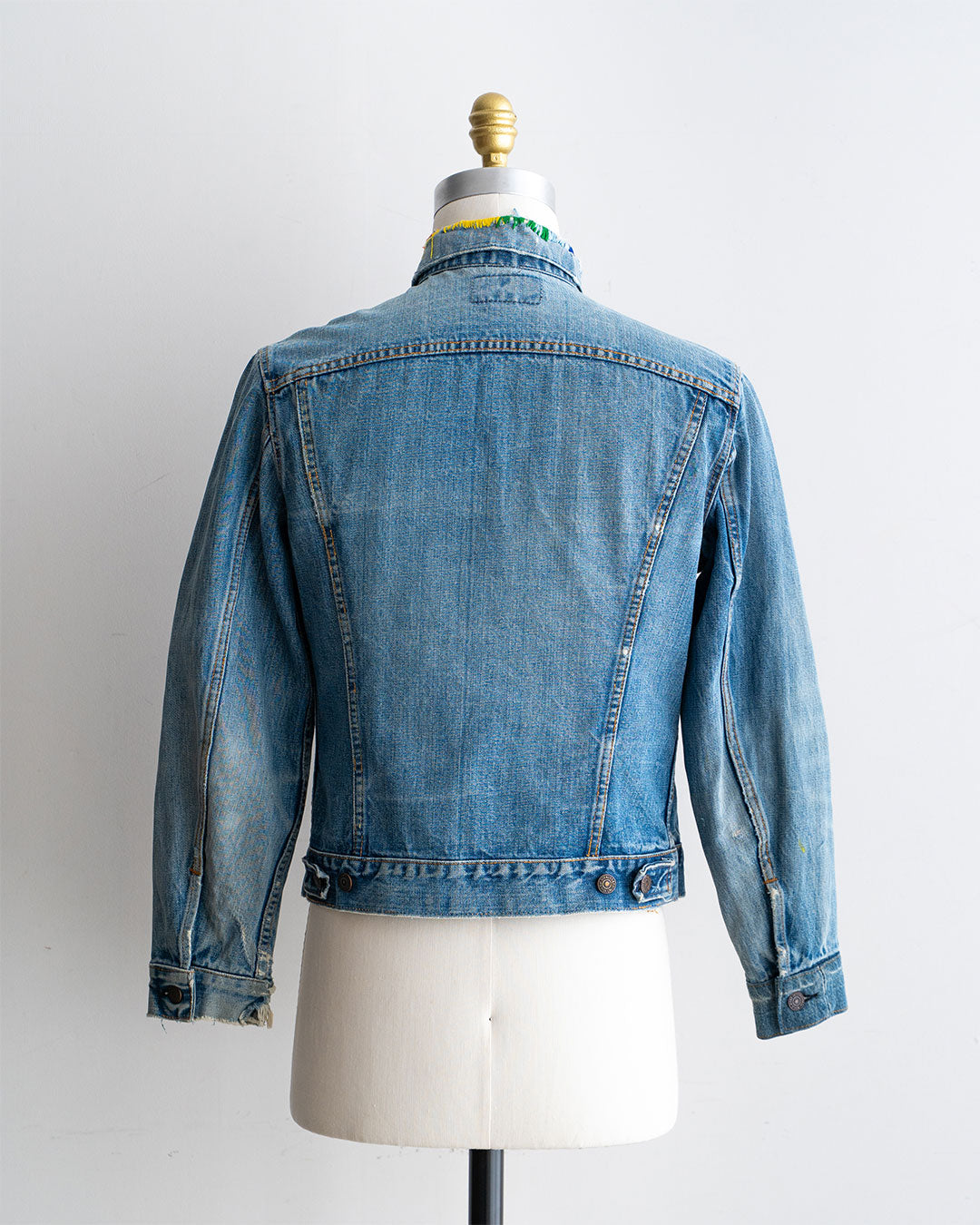 【VINTAGE】60-70s Levis 70505 Denim Jacket ”Big E” 『Big Size & Good Custom』