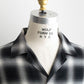 【A VONTADE】 Ombre Check Open Collar Shirts