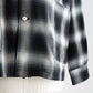 【A VONTADE】 Ombre Check Open Collar Shirts