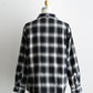 【A VONTADE】 Ombre Check Open Collar Shirts