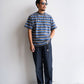 モデル 身長175cm 体重69kg / 着用サイズ L / カラー C/GREY BORDER
