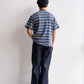 モデル 身長175cm 体重69kg / 着用サイズ L / カラー C/GREY BORDER