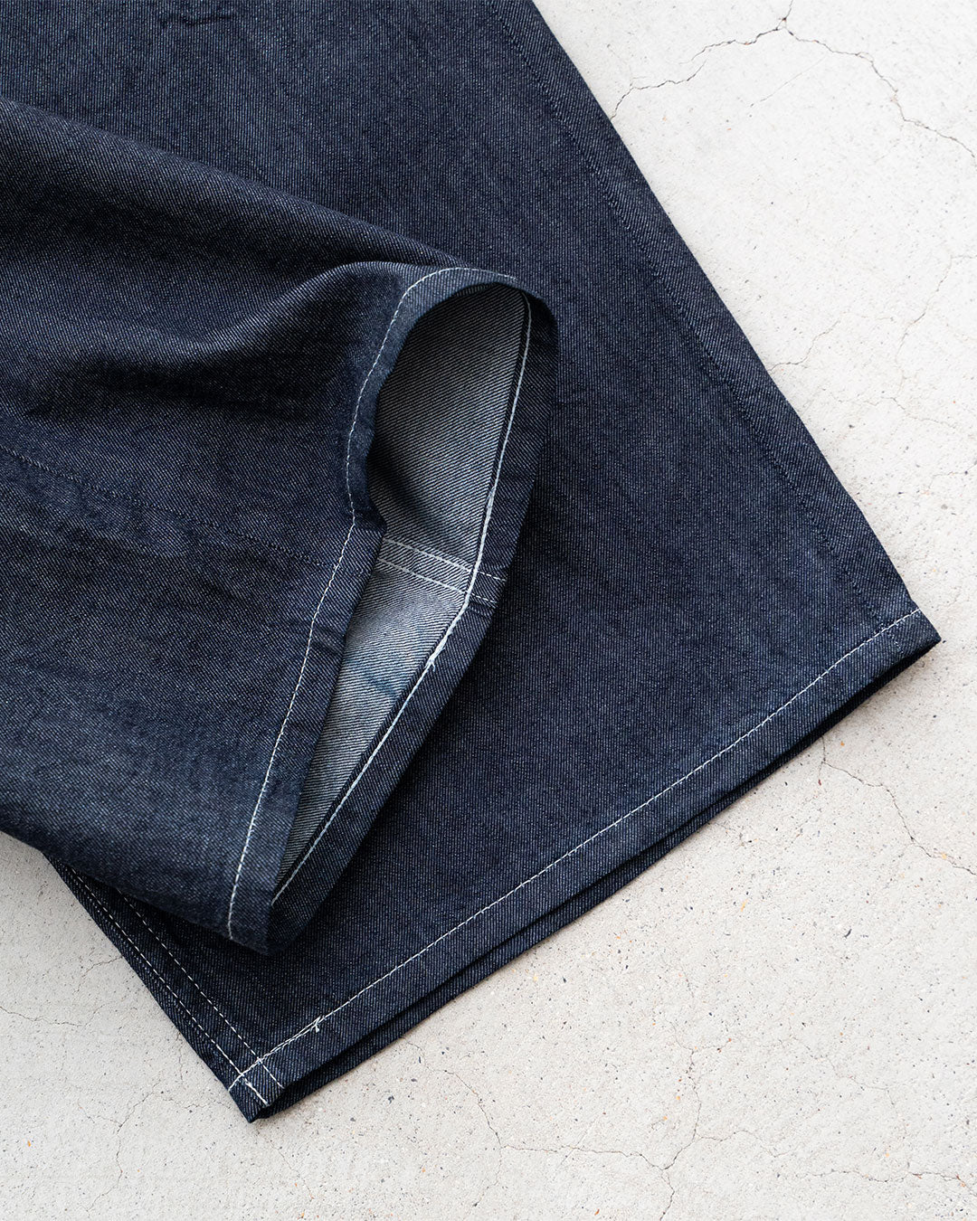 【STILL BY HAND】5.5oz 1tuck Painter Denim Trousers