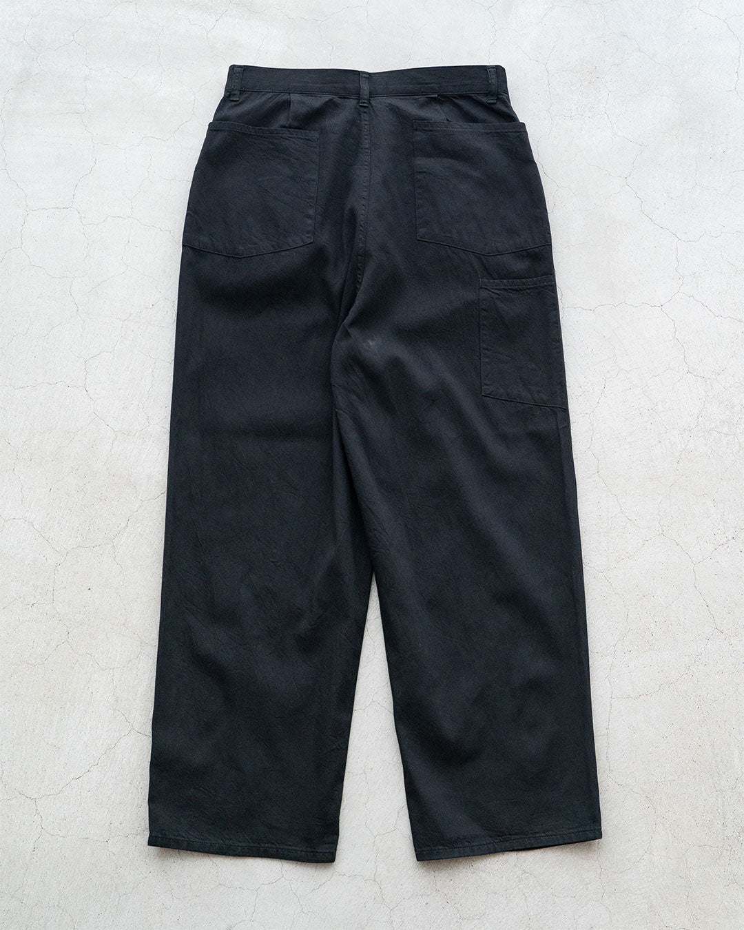 【STILL BY HAND】5.5oz 1tuck Painter Denim Trousers