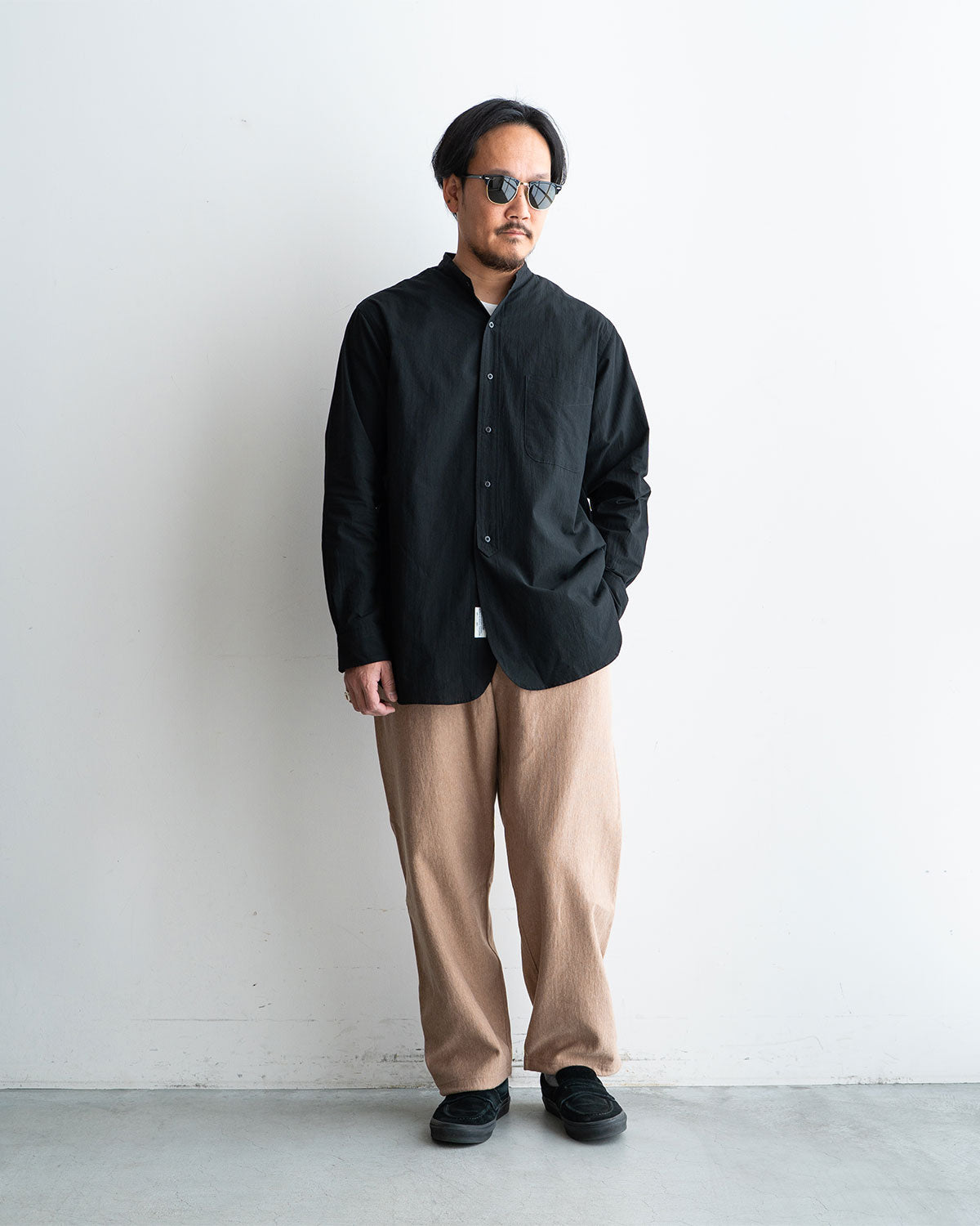 着用モデル: 身長175cm 体重69kg / 着用サイズ: M