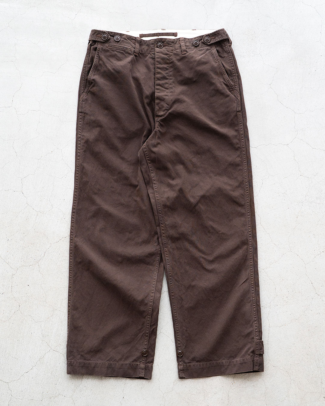 【A VONTADE】M-43 Field Trousers『Fade Brown Duck』『FORT EXCLUSIVE』