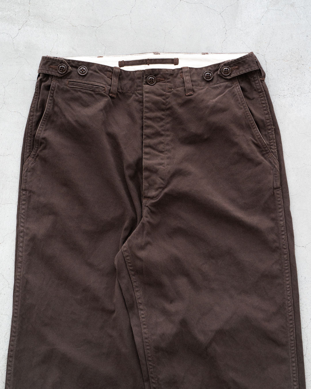 【A VONTADE】M-43 Field Trousers『Fade Brown Duck』『FORT EXCLUSIVE』