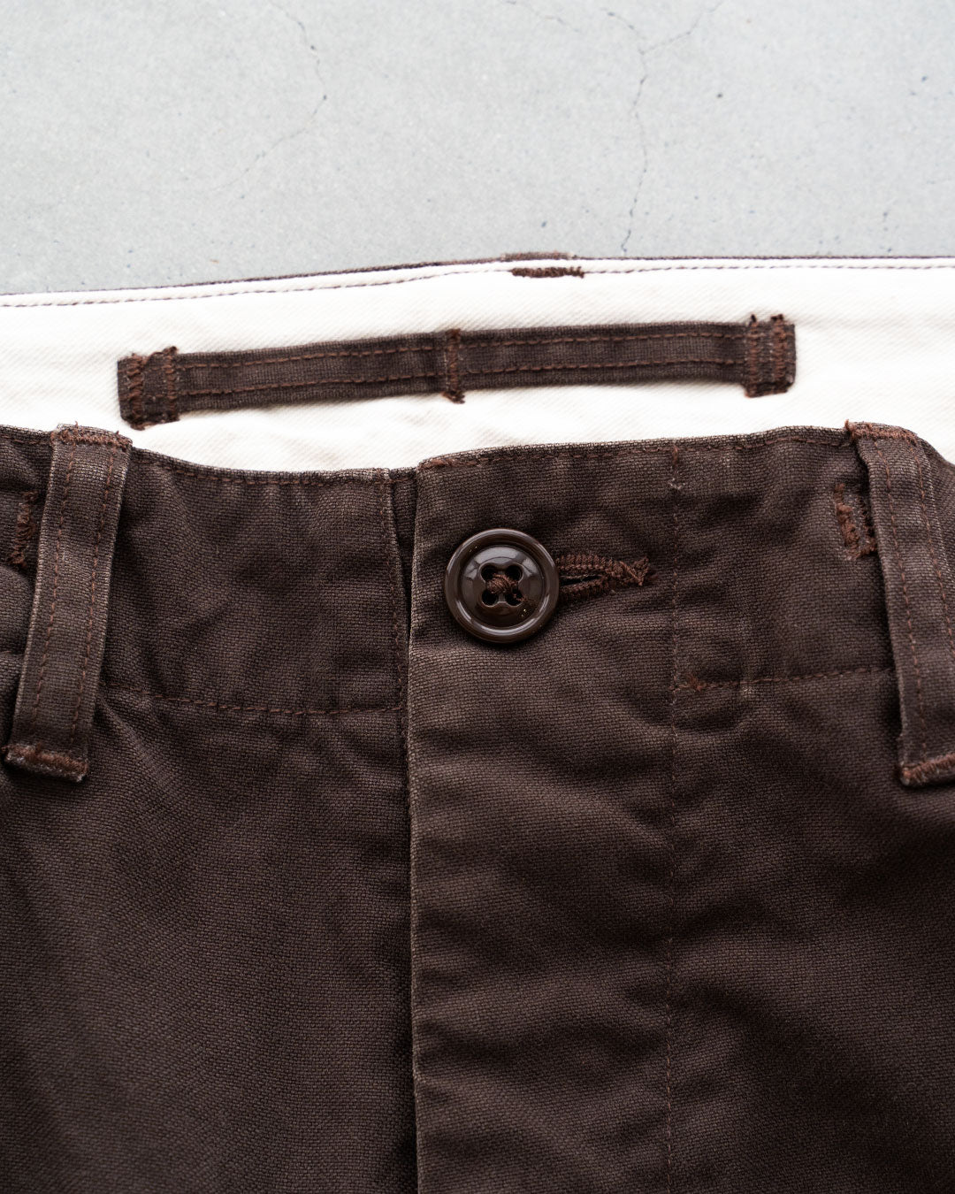 【A VONTADE】M-43 Field Trousers『Fade Brown Duck』『FORT EXCLUSIVE』