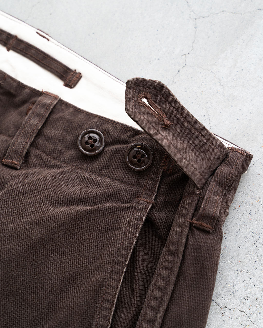 【A VONTADE】M-43 Field Trousers『Fade Brown Duck』『FORT EXCLUSIVE』