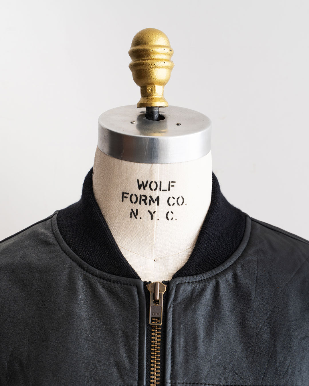 【YOUSED】Leather Bomber Jacket "Euro Leather"