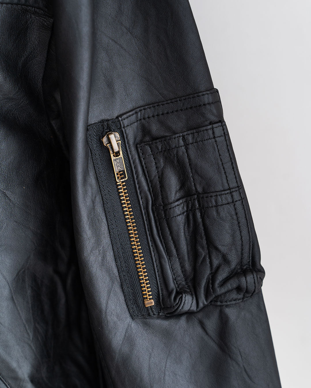 【YOUSED】Leather Bomber Jacket "Euro Leather"