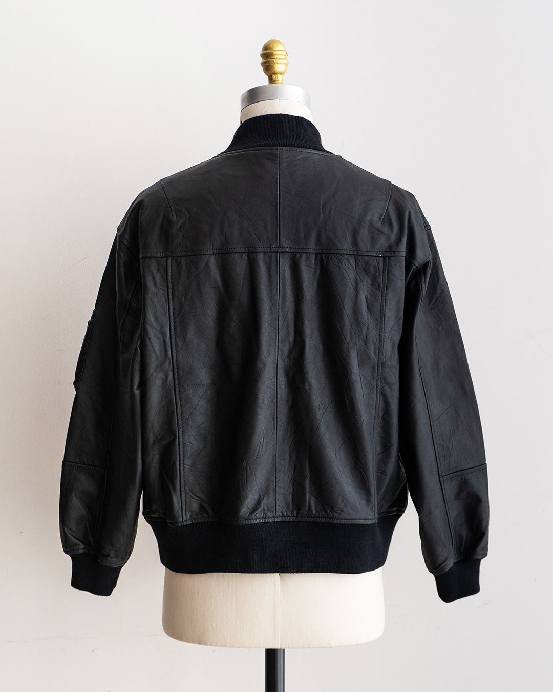 【YOUSED】Leather Bomber Jacket "Euro Leather"