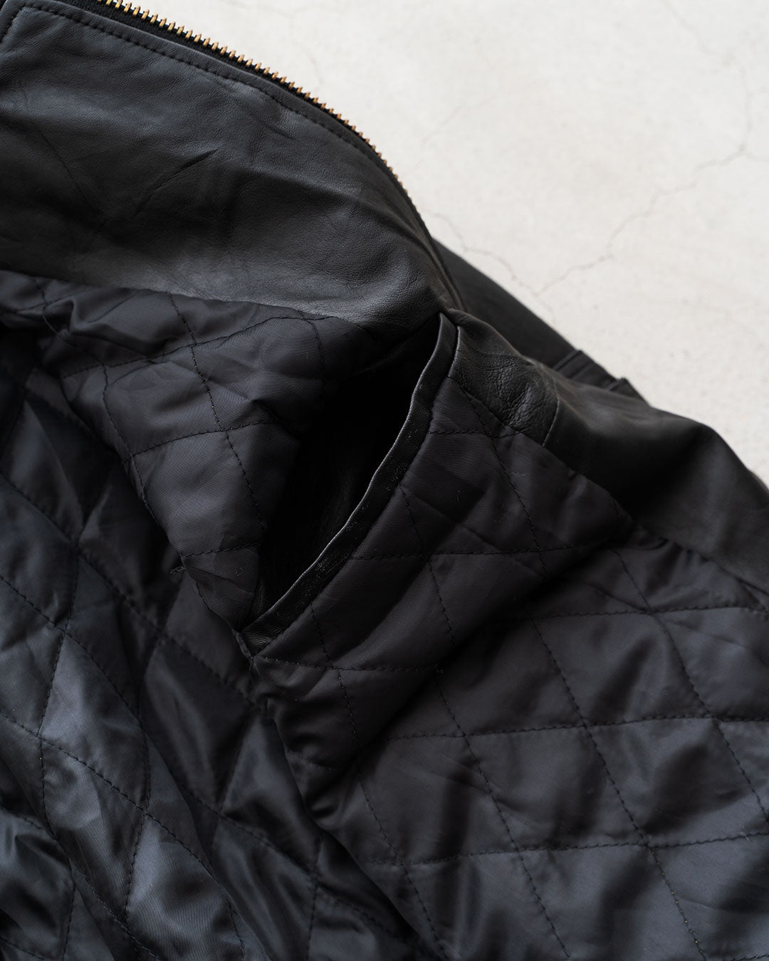 【YOUSED】Leather Bomber Jacket "Euro Leather"