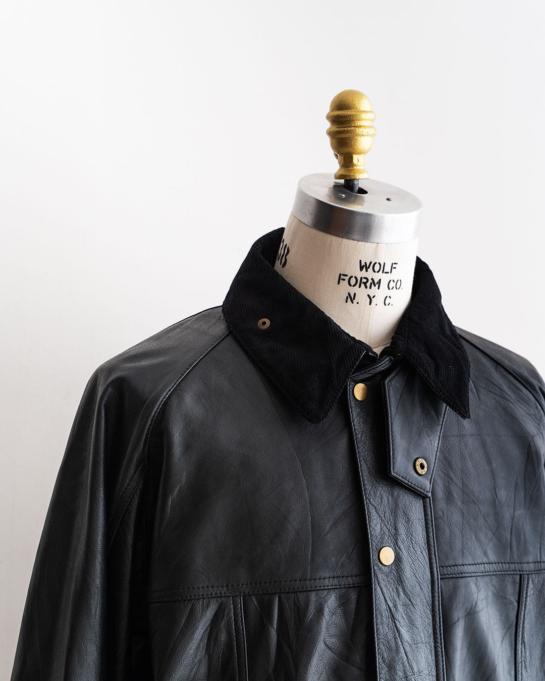 【YOUSED】Leather Drivers Jacket "Euro Leather"
