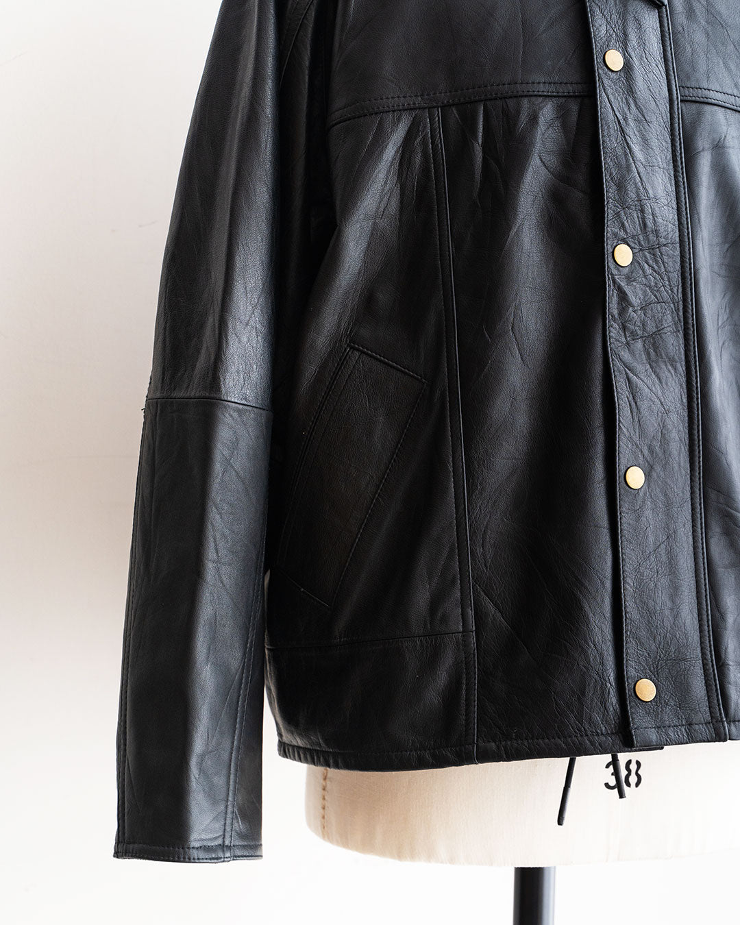 【YOUSED】Leather Drivers Jacket "Euro Leather"