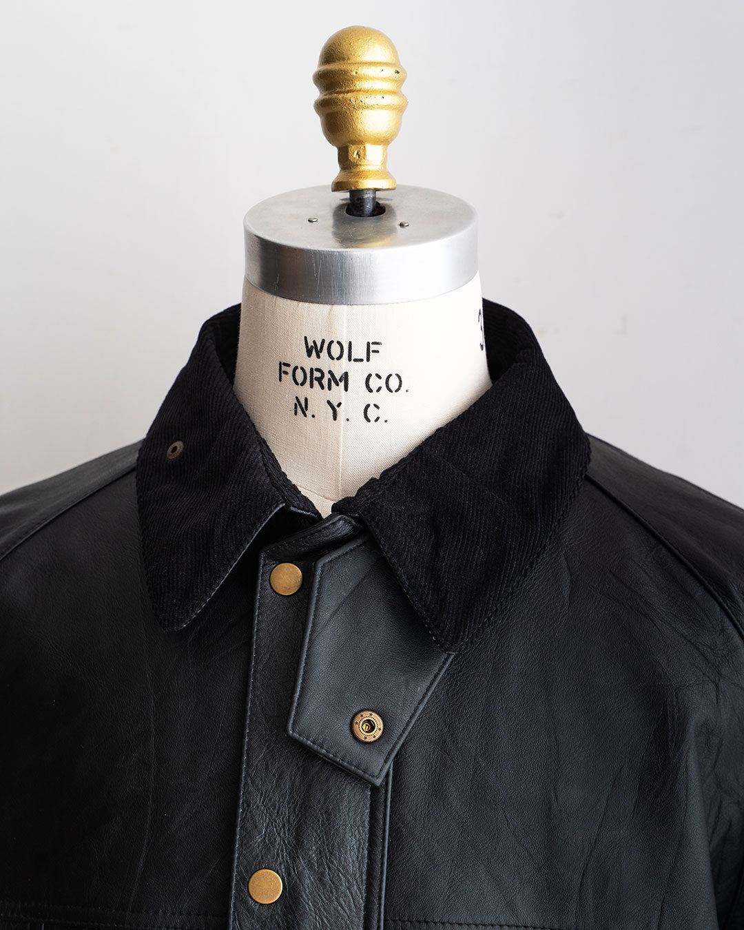 【YOUSED】Leather Drivers Jacket "Euro Leather"