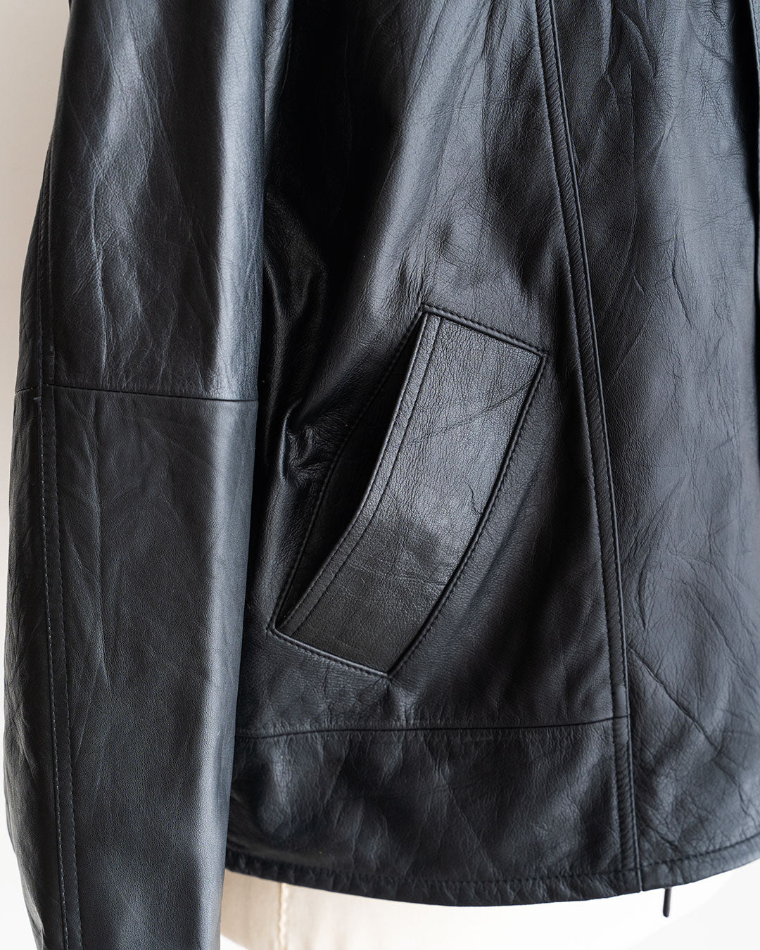 【YOUSED】Leather Drivers Jacket "Euro Leather"