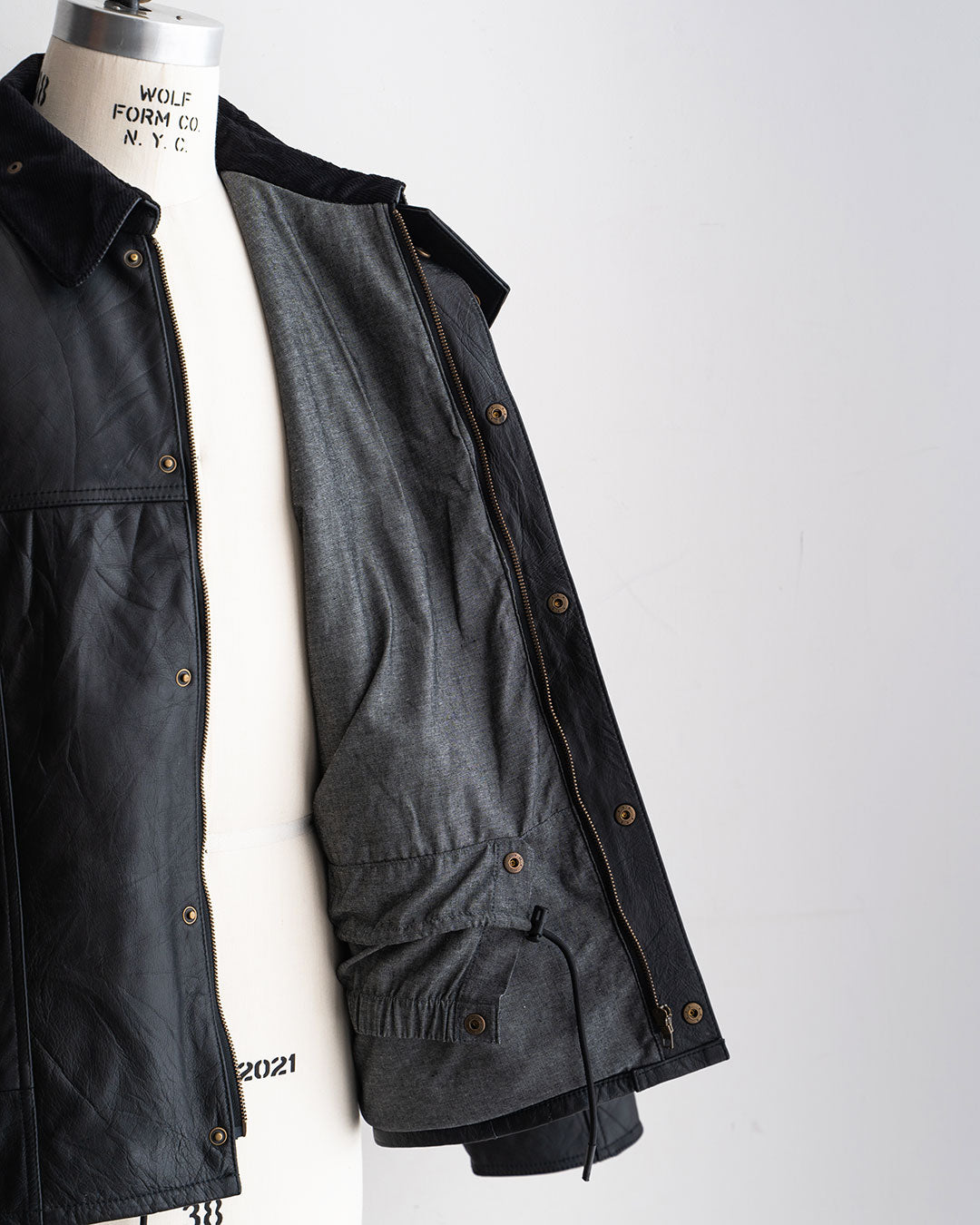【YOUSED】Leather Drivers Jacket "Euro Leather"