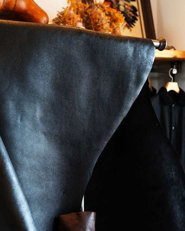 【BLACK / Wild Kudu Leather】