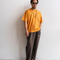 着用モデル 身長175cm　体重69kg　サイズ着用 48　COLOR  Dusty Orange