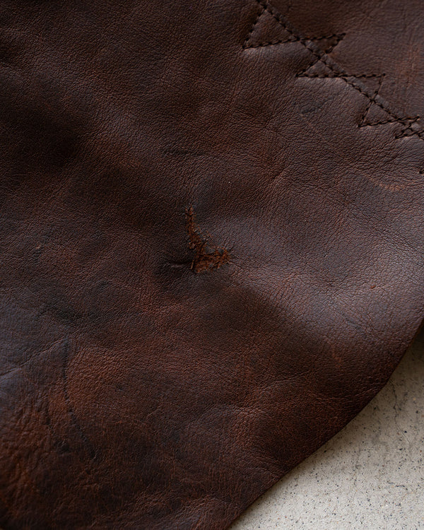 【BROWN / Wild Yak Leather】